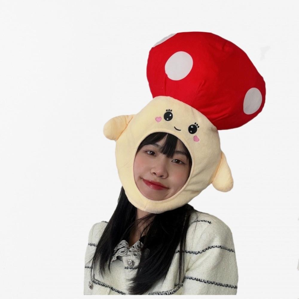 Creative Fruit and Vegetable Hat Playful Pullover Cap Lemon Nutrition Month Hat  Kids Adults