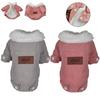 Зимняя одежда для собак Толстая куртка для домашних животных для маленьких средних собак Мягкое флисовое пальто для щенков и кошек Одежда Вельветовый жилет для чихуахуа йоркширского мопса Одежда