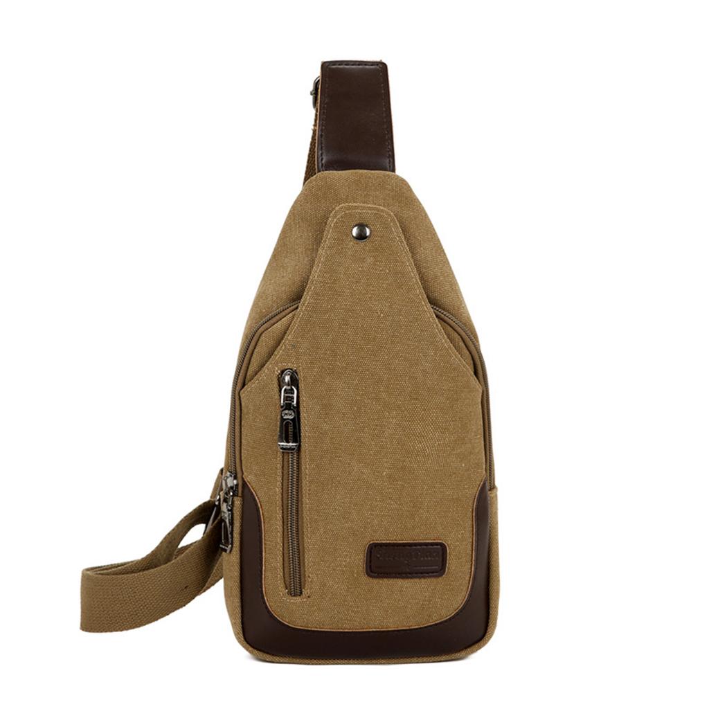Outdoor Camping Canvas Chest Bag