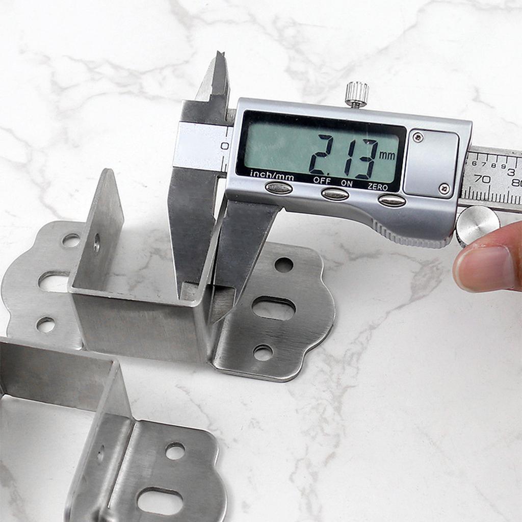 8pcs Bed Frame Stabilizer Brackets Bed Hinges Bed Frame Holders Simple Installs for Secure & Stable Sleep Environment