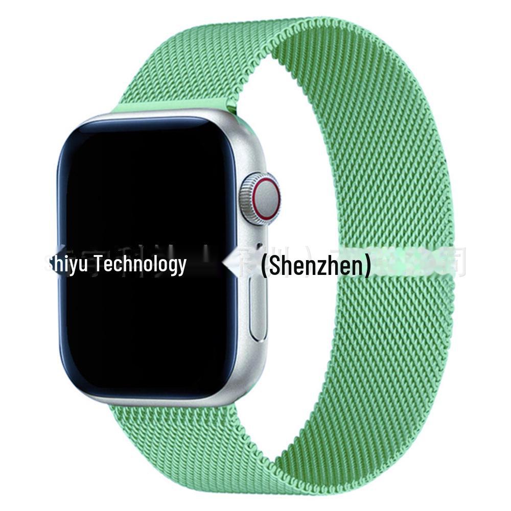 Совместимый металлический ремешок-петля для Apple Watch Series 5-9, SE