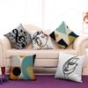 New Pillowcase Creative Sofa Pillowcase Abstract Geometric Super Soft Pillowcase