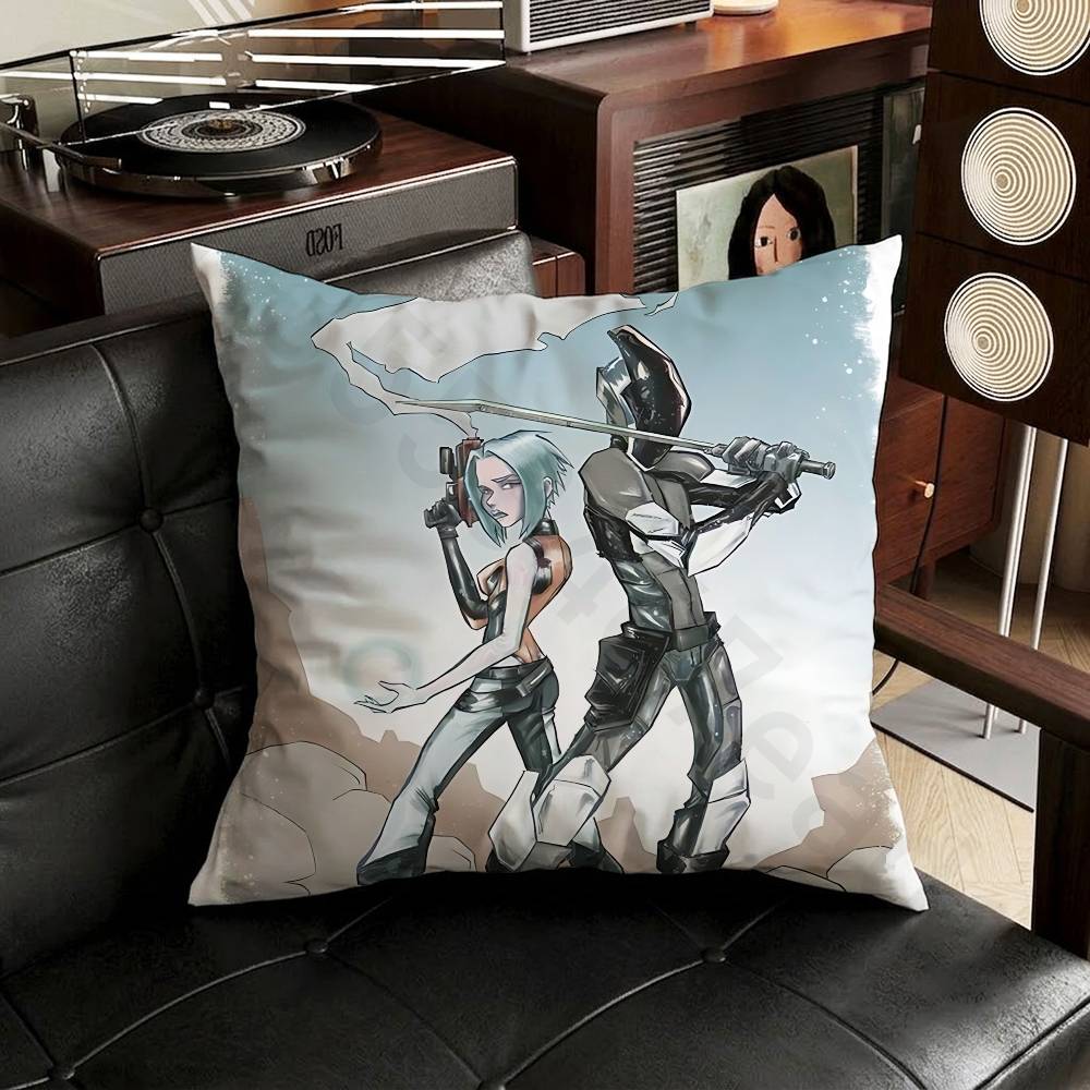 Zer Maya Borderlands Pillow Case Sofa Living Room Bedroom Headboard Backrest Cushion Square Cushion Nap Time