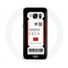 Coque Pour Samsung Galaxy S7 Edge Billet D'avion Marrakech Maroc