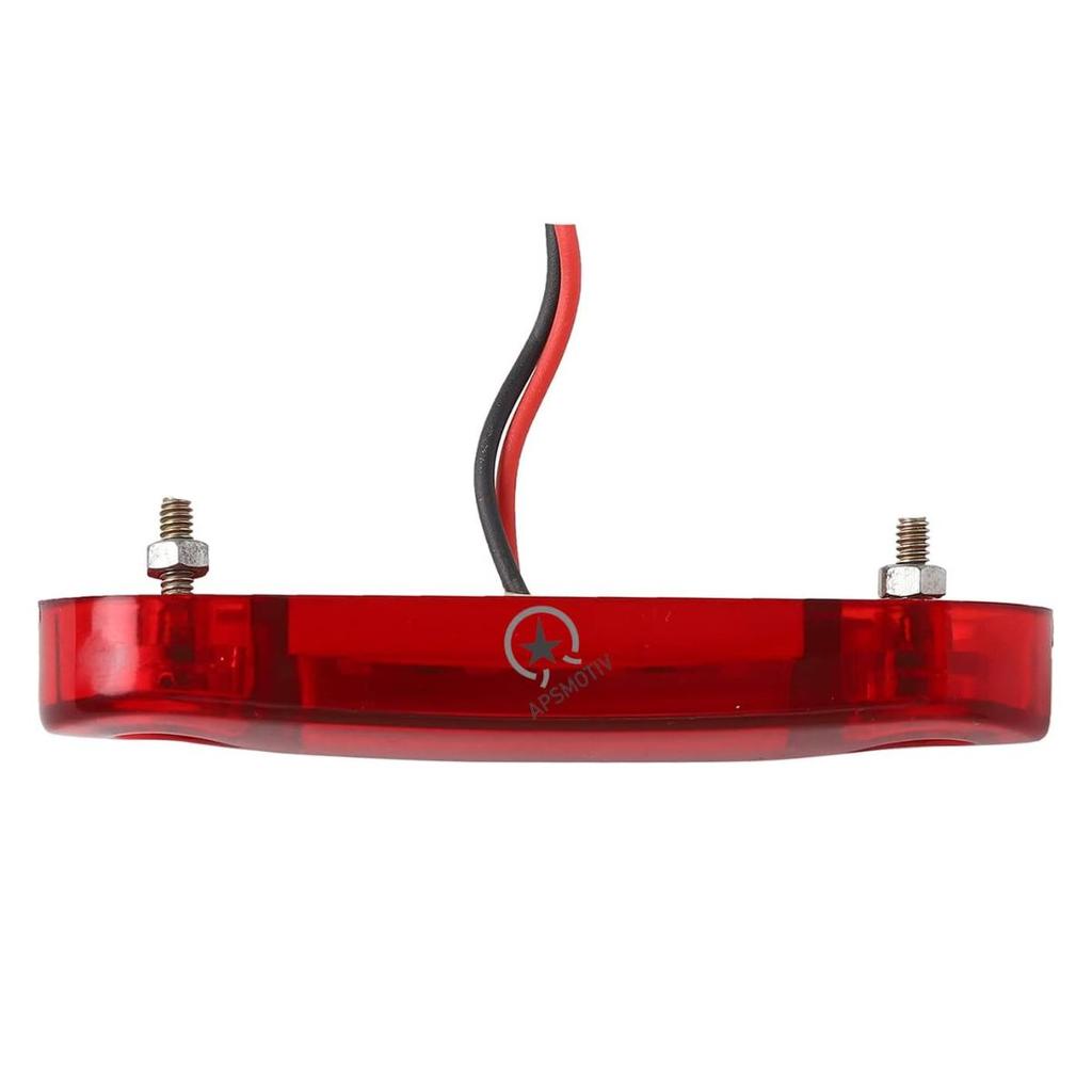 10-Pack RED LED Side Marker Clearance Lamp Heavy Truck Lighting led marker lights trailer, 12V Trailer Marker Light Red LED Trailer Lights Marker