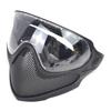 upgraded navigator dual‑mode helmet compatible steel‑mesh tactical mask protective gear for cs wargame outdoor activity