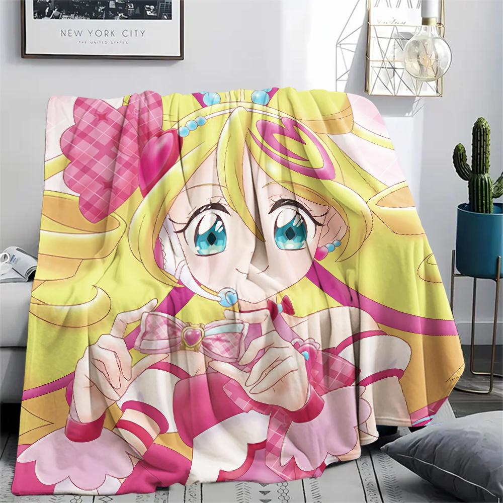Pretty Cure Character Blanket, Pretty Cure Fan Soft Throw, Perfect Gift.chl
