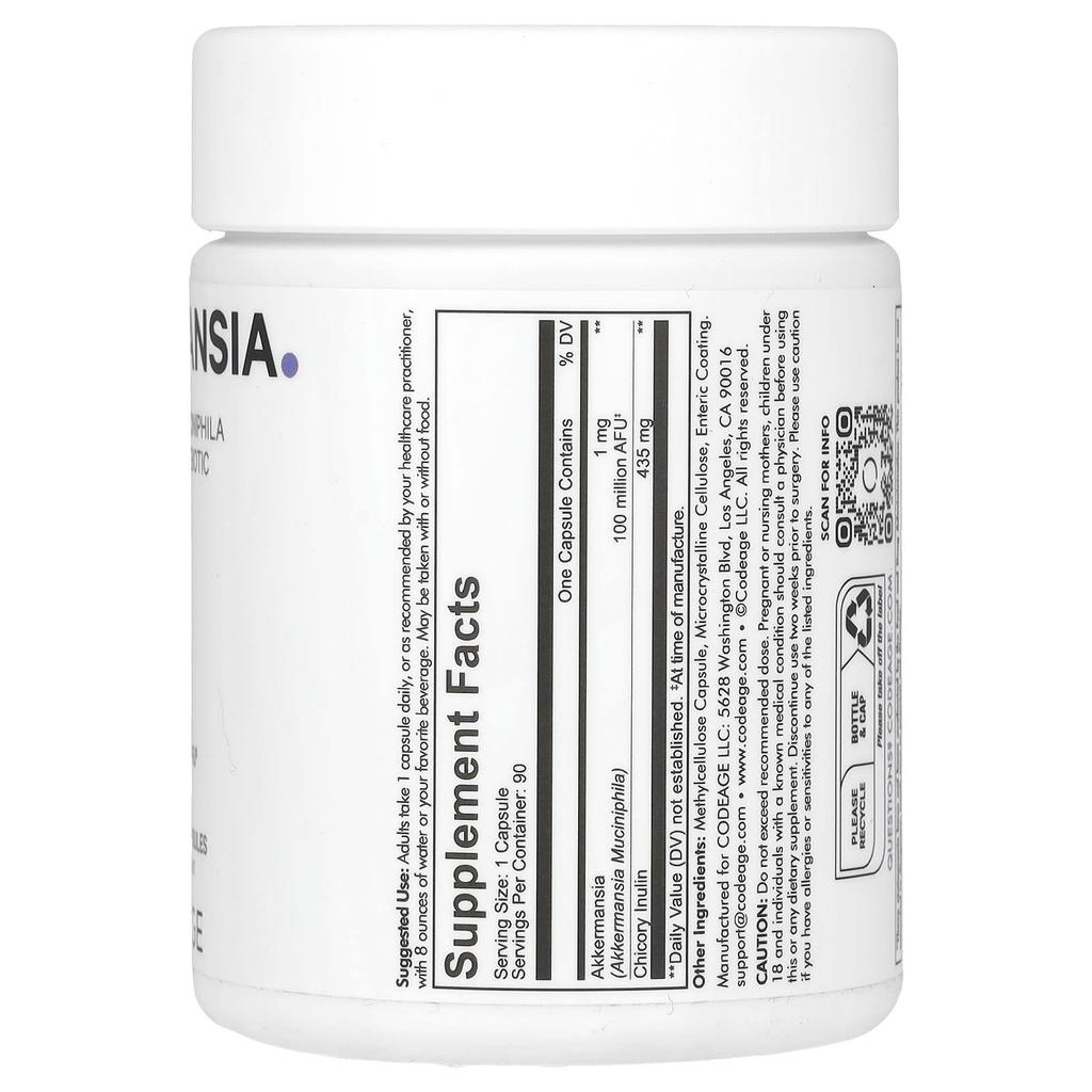 Akkermansia, Veggie Capsules 90