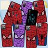 Чехол для телефона для Samsung Galaxy S25 S23 S22 S24 Ultra FE A05 A06 A15 A16 A36 A37 A35 A54 A55 A56 A57 A25 A26 A53 A17 Человек-паук Марвел Человек-паук Мультяшный
