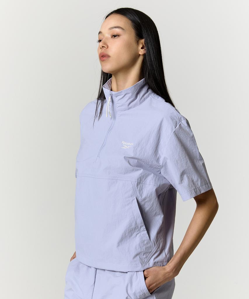 Reebok Essentials Short Sleeve Anorak (W) - Lavender