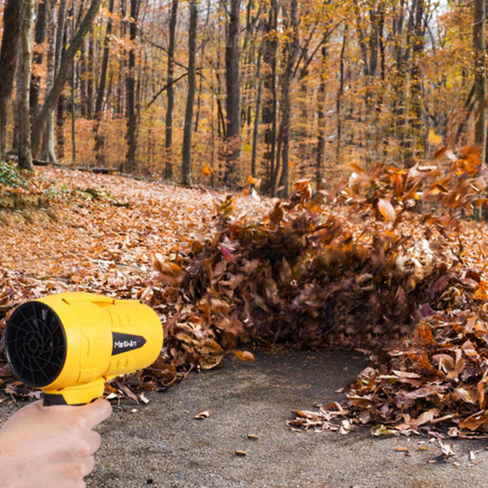 MELLWIN Бесщеточные электрические турбовентиляторы, реактивные мощные ручные воздуходувки для листьев, пылеудаление для аккумулятора Makita 18 В, контакты