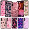 Pink Red Flamingo Phone Case For Samsung Galaxy S23 Ultra S22 S21 S20 FE 5G S10 S10E S9 S8 Plus Note 20 Silicone Cover Bumper