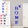 1 Set Wall Decor Home Letter Signs Acrylic Mirror Wall Stickers Wall Decorations For Living Room Bedroom Home Decor Wall Decals