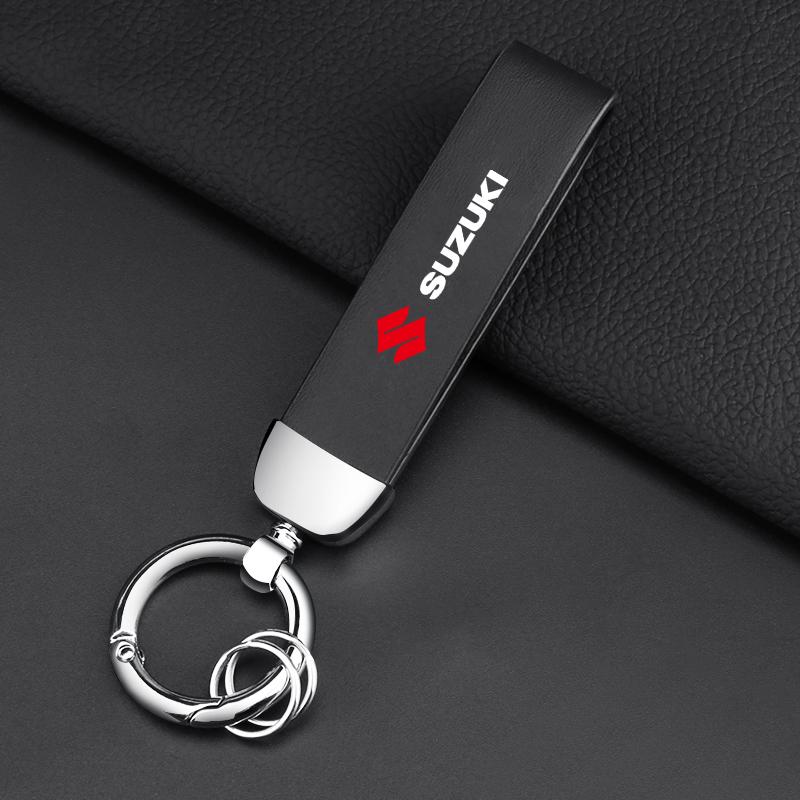 Car Braided Rope Keychain Keyring Key Holder Couple Gifts Auto Accessories for Suzuki JIMNY Grand Vitara Sx4 Swift Alto Emblem