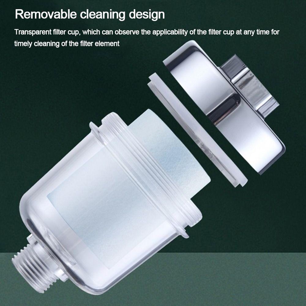 Cotton Environmentally Bathroom Shower Filter Chlorine Removal Water Purifier Faucets Purification