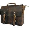 Vintage Handmade Leather Messenger Bag for Laptop Briefcase Best Computer Satchel School Distressed Bag