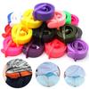 Women Men Belt Adjustable Silicone Candy Color Jelly Rubber Waistband Plastic Buckle