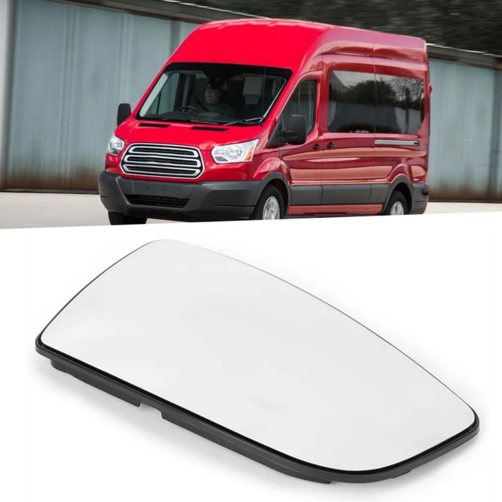 Right Side Lower Door Mirror Glass for Ford Transit Mk8