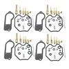 4 Sets Carburetor Repair Kit For Honda CB550
