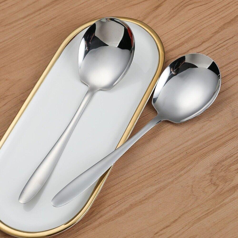 Large Size Soup Spoon High-quality Vegetable Spoon New Serving Spoon