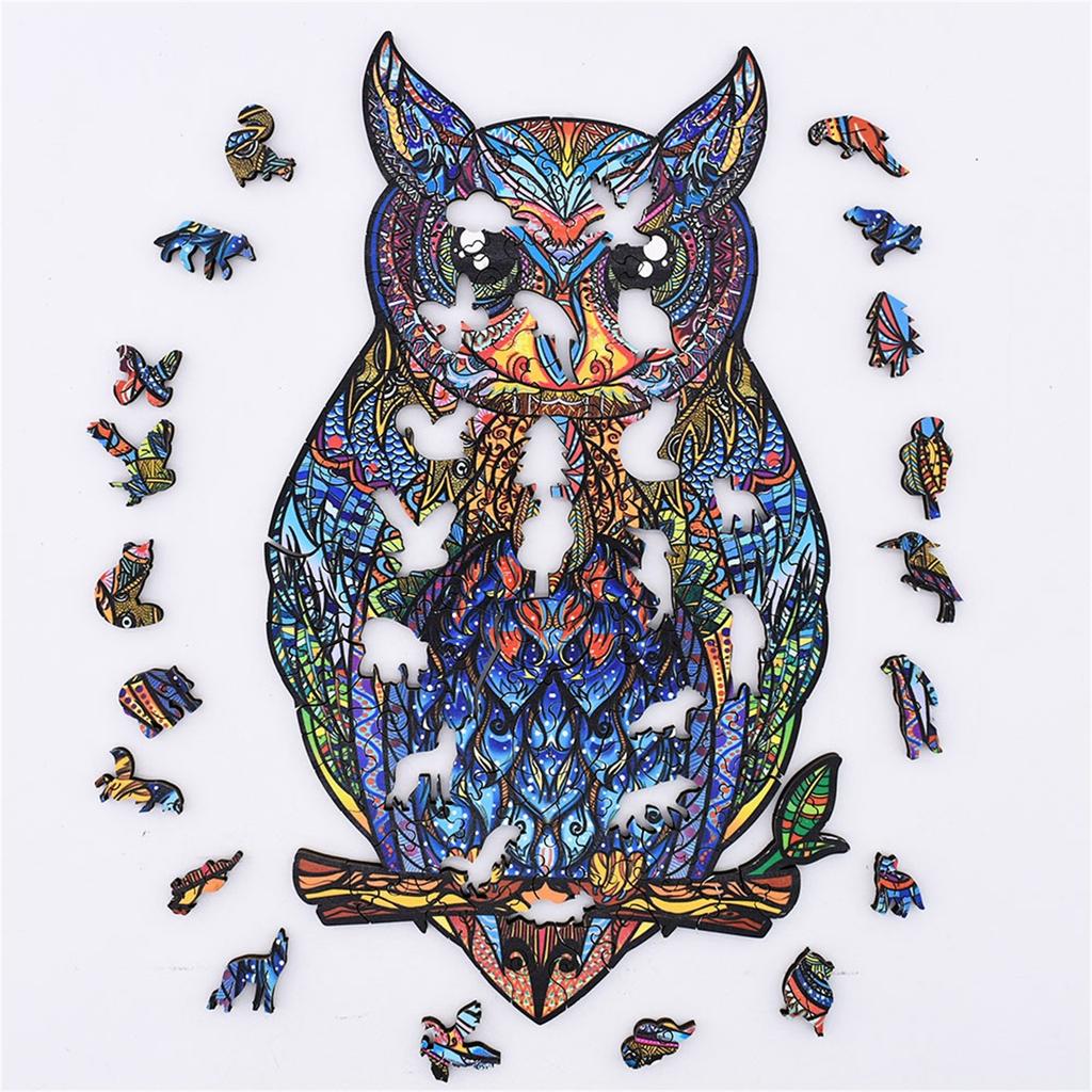 Деревянный пазл Уникальная форма Части Подарок Для Взрослых И Детей