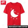 Cool Moon and Stars Night Sky Celestial Design Classic T Shirt for Unisex Cotton Tops Shirt Tshirts New Coming