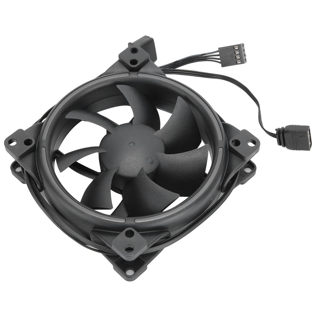 Chassis Fan Radiator PWM 4Pin DRGB Cooling PC Cooler 5V Motherboard Synchronization Toning 8cm