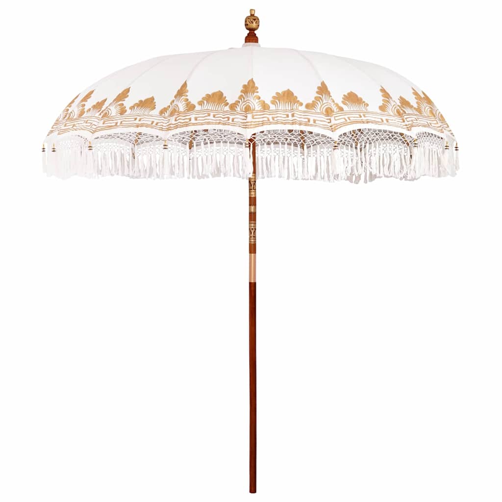 Balinese Sun Umbrella Cream 215 x 215 x 260 cm