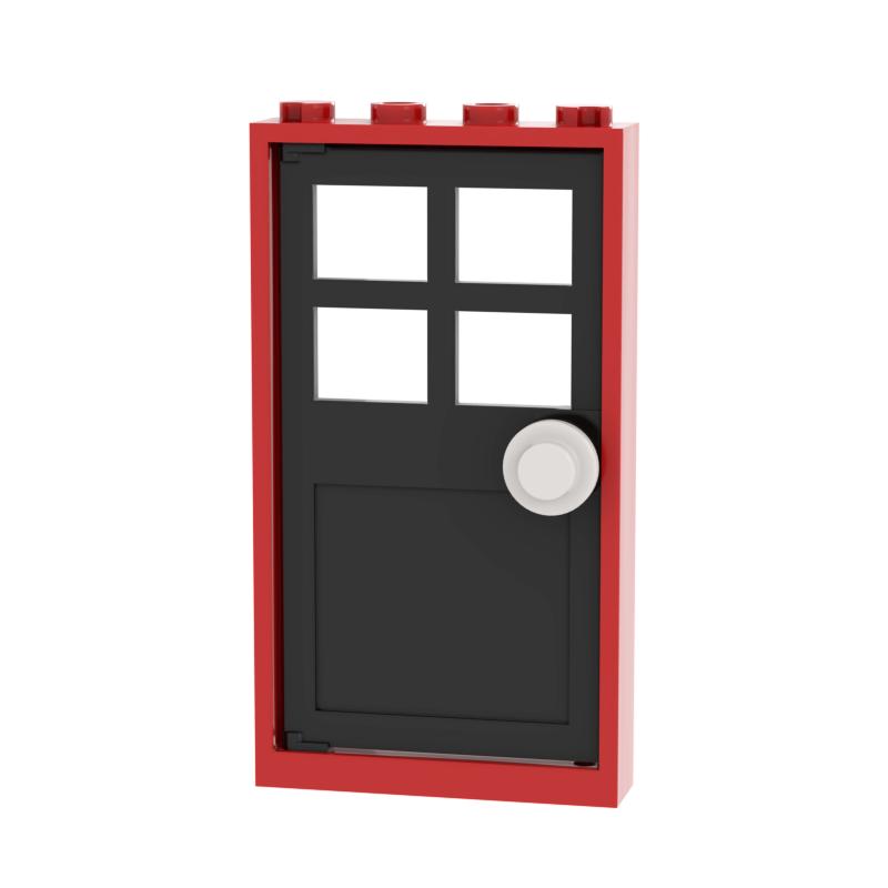 Дверные Оконные Строительные Блоки Совместимые с Крупными Брендами Детские Игрушки 60596 60623 6141 Раннее Обучение MOC Образовательные Подарки