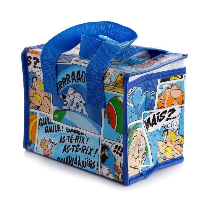 Sac à repas isotherme 16 x 20 cm Bande dessinee Asterix