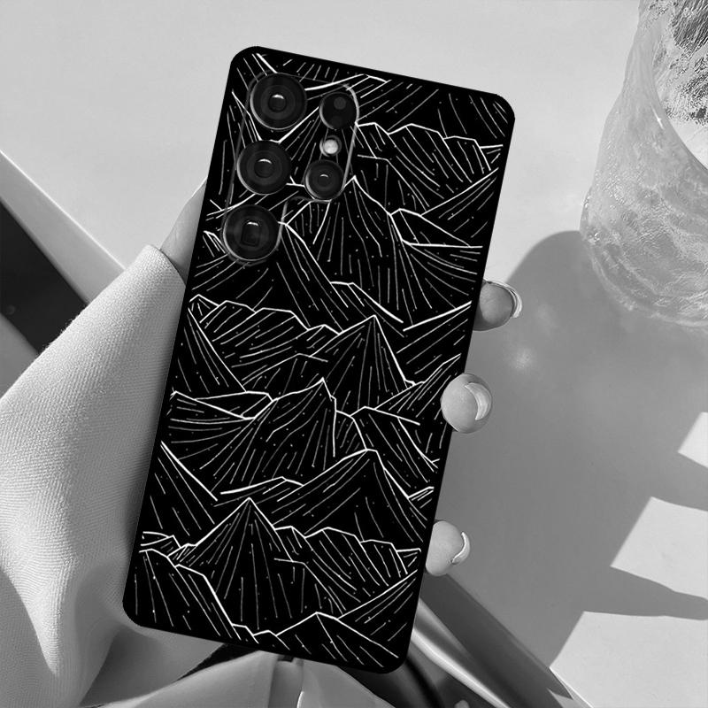 Природа горные вершины для Samsung Galaxy S22 Ultra S21 S20 FE S8 S9 S10 Note 10 Plus Note 20 Ultra чехол для телефона