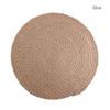 Hemp Braided Placemats Table Mat Coasters Insulation Coffee Pad Linen Handmade Dining Tables Home Cup Cushion Accessories