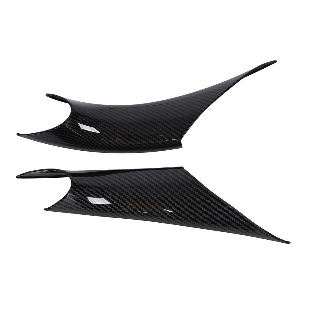 2pcs Inner Door Handle Pull Cover Replacement for 3 Series F80 M3 Sedan 2012‑2015 M3Carbon Fiber Style