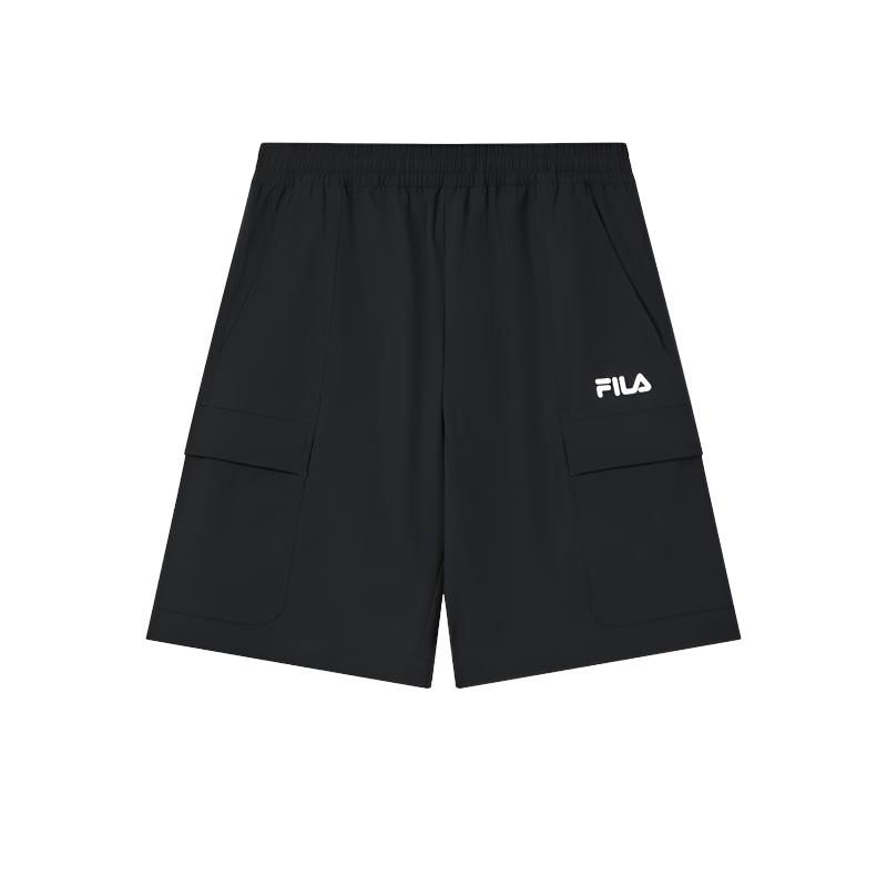 Fila Оригинальные Модные Классические Ретро Минималистичные Спортивные Карго Стиль Удобные Дышащие Тканые Пятиточечные Повседневные Шорты Мужские шорты F11M629803FNV