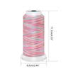 Цветная нить для бисероплетения 459 ярдов/рулон полиэстеровая нить 0,45 мм нити для браслета для изготовления ювелирных изделий браслет ремесло