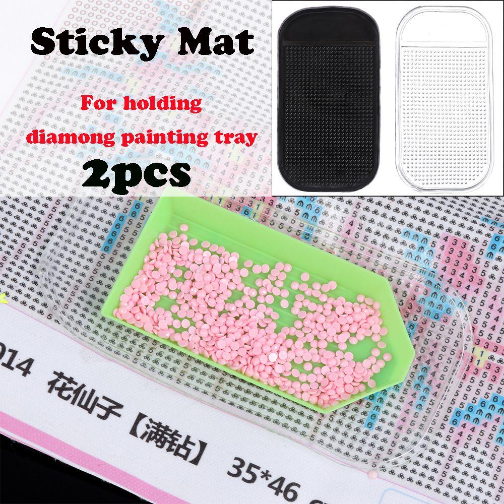 Инструменты для рукоделия Stitch Аксессуары для алмазной мозаики Нескользящий коврик Магические липкие коврики Держатель-подставка для алмазов