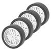 4PCS RC Drift Car Tires Rubber Drifting Wheel Tire Remote Control Model Car Tyre Replacement for AE86