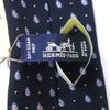 Безупречный ГАЛСТУК-БАБОЧКА HERMES Узор Пейсли Точки шелк мужской 349289T Б/у