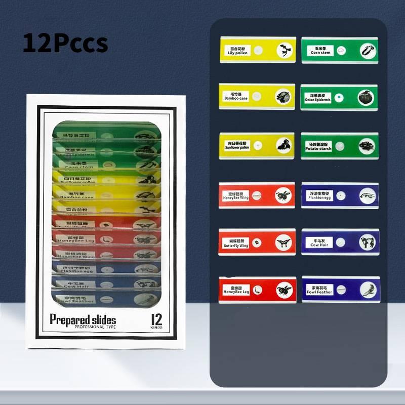 Портативный ручной оптический микроскоп высокого разрешения, образовательный научный набор для детей