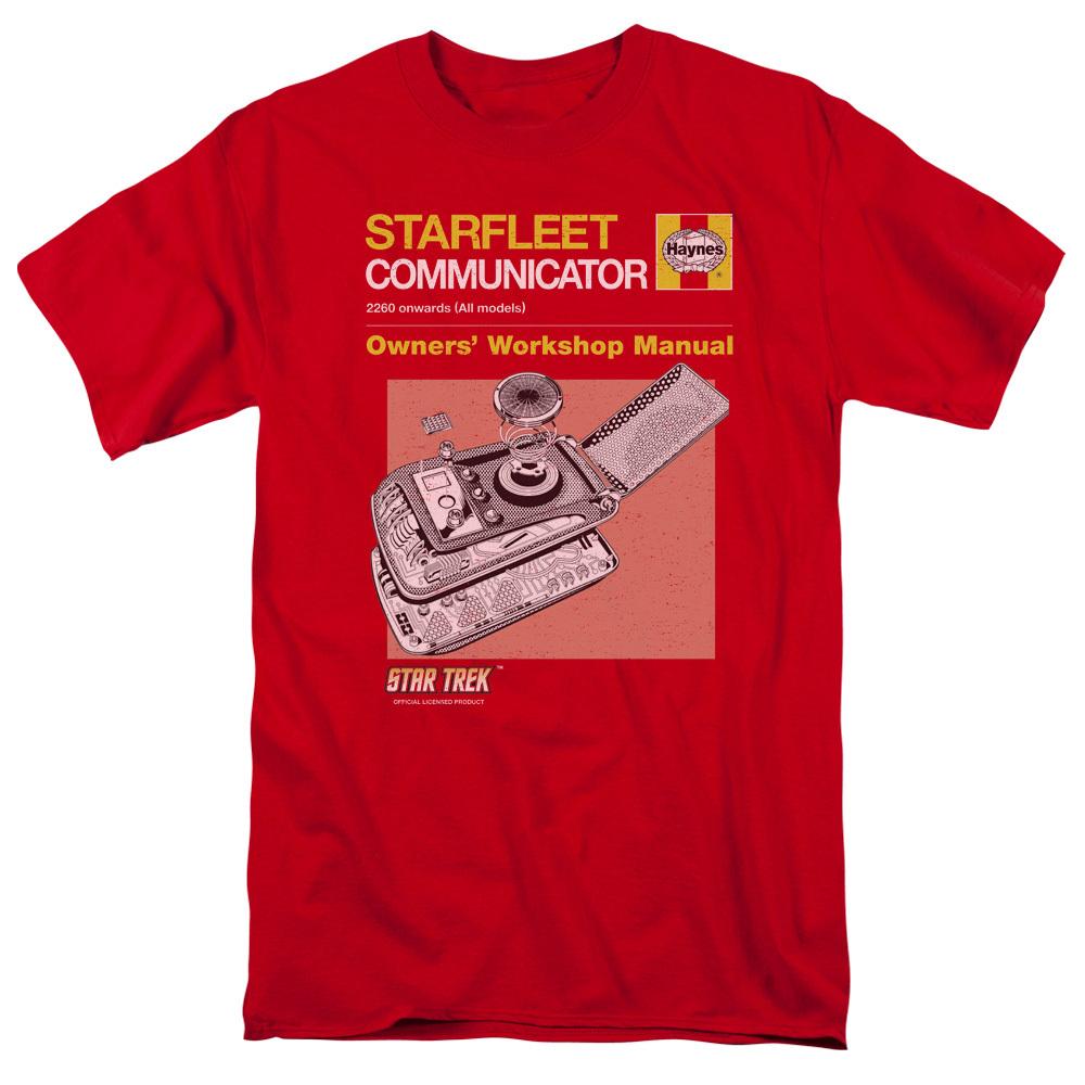 Star Trek Communicator Manual TV Show T-Shirt Sizes S-4XL NEW