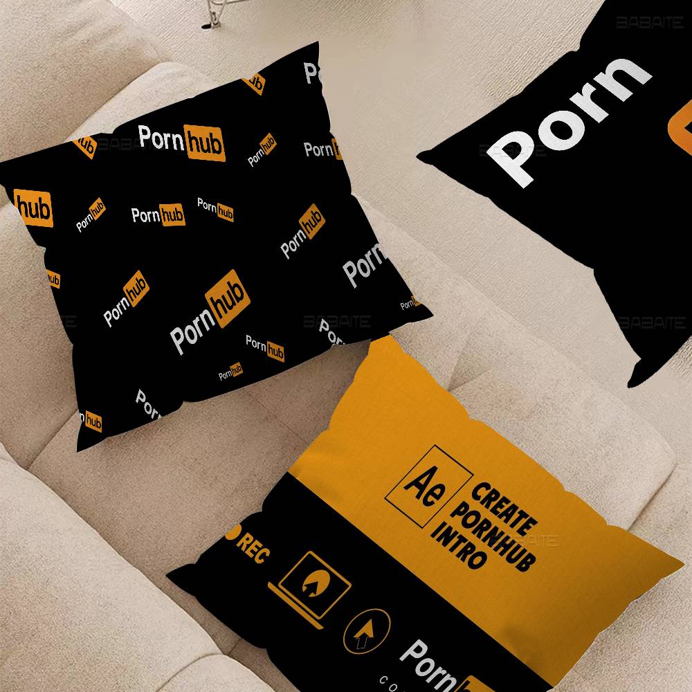 Porn hub Front Pillowcase toon Gift Cushion Cover Bedroom Home Sofa Chair Seat Decor pillow case