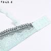 DKGEA Sexy Bra Set 1/2 Cup Transparent Embroidery Lace Underwear Set Women