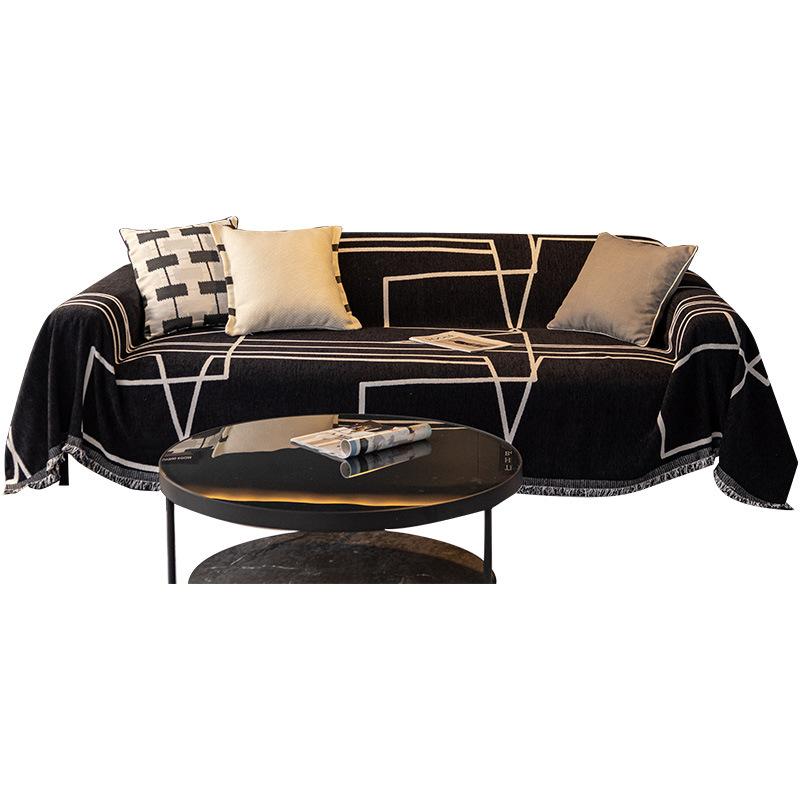 Ткань для чехла на диван из синели, универсальное простое современное полотенце для дивана на четыре сезона, не царапающееся покрывало для дивана, полотенце, чехол для дивана, одеяло