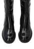 Black Boots Made of Glossy Leather Black Boots Made of Glossy Leather 40