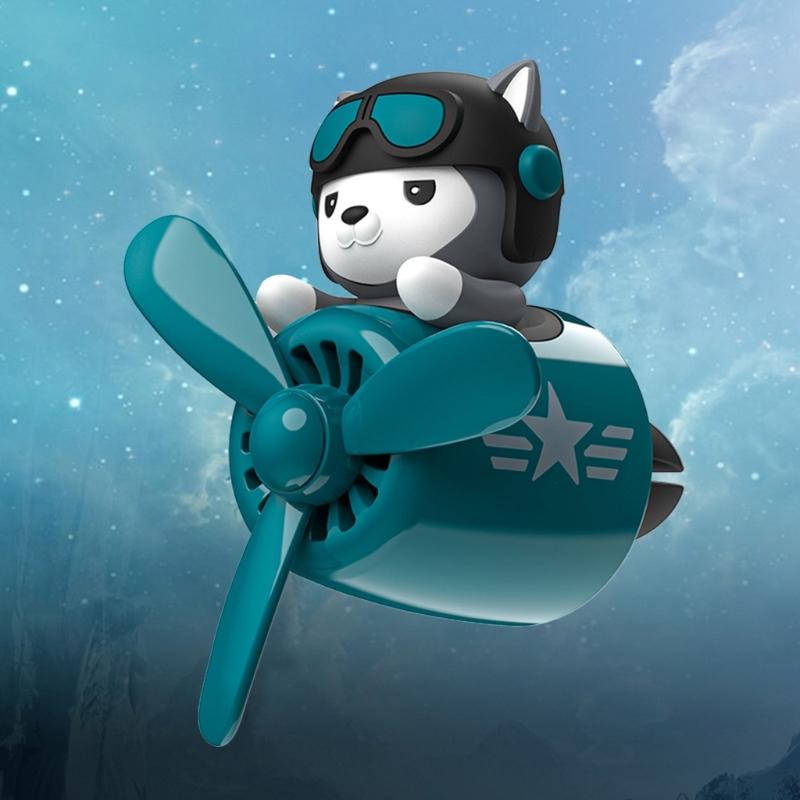 Стайлинг Авто Ароматерапия Хаски/ Медведь Диффузор для духов Вентиляционное отверстие Прекрасные Автоаксессуары Сувенир Подарок