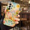 Phone Case: 2D flat, fits Samsung Galaxy A34 A35 M05 M06 S20 S22 S21 FE Plus 5G protective case, forest candy house, perfect Christmas and Halloween h