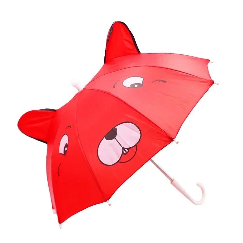 1-2 Years  Baby Umbrella Cute Children Toy Umbrella Men and Women Baby Ears Umbrella Props Mini Dance Toy Umbrella Kids Umbrella