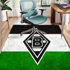 Borussia Monchengladbach Pattern Rug, Indoor/Outdoor Mat, for Picnic, Gameroom, Bedroom, Office, Living Room, Home Decor Carpet, Birthday Gift