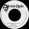 7-дюймовая пластинка PETER TOSH  Cant Blame The Youth  Hammer NONE Intel Diplo 1980 Ямайка Регги Ска Даб Б/у