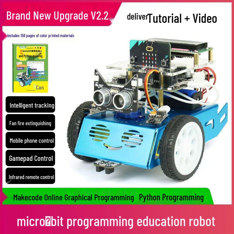 CreateBlock micro:bit V2 Умный автомобильный комплект